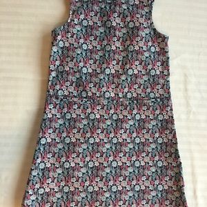 Brooks Brothers patterned poplin dress